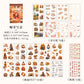 Vintage Garden Deco Sticker Book