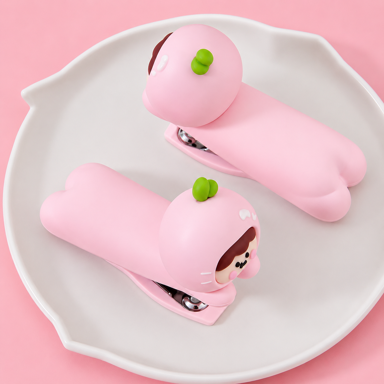 Peachy Girl Stapler