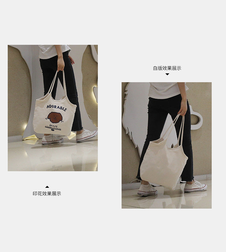 Canvas Tote Bag Adorable