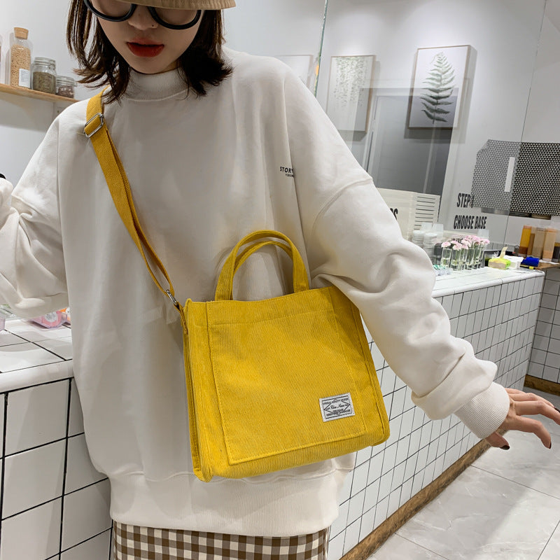 Corduroy Sling Bag