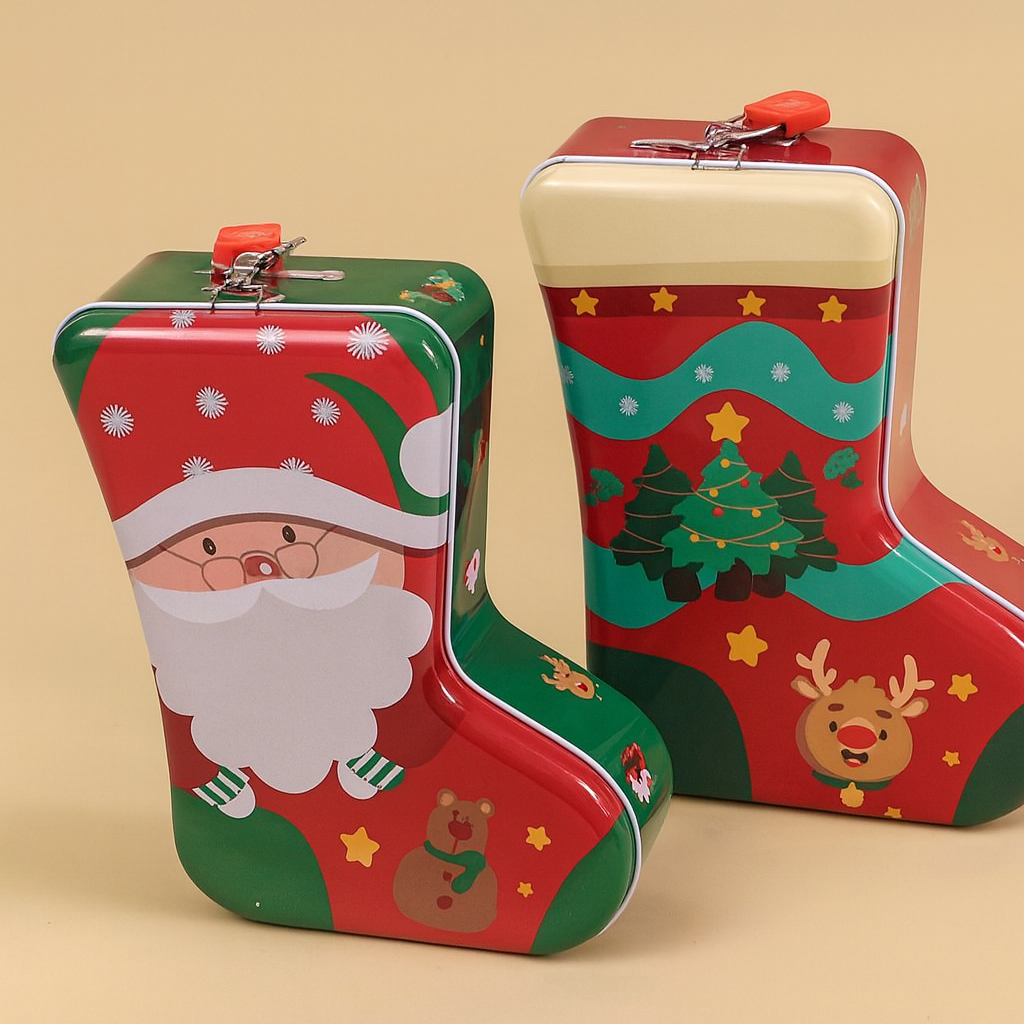 Christmas Shoe Money Bank