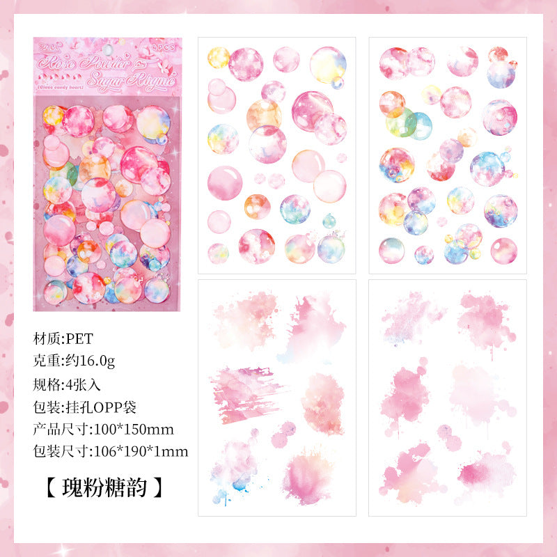 Drop Theme Journaling Stickers
