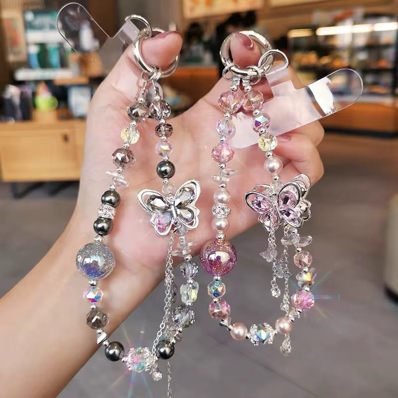 Butterfly Mobile Keychain