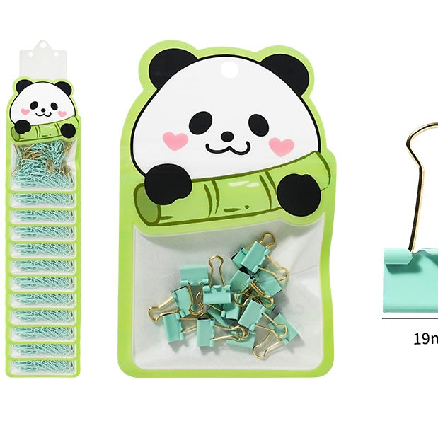 Panda Long Tail Paper Clip
