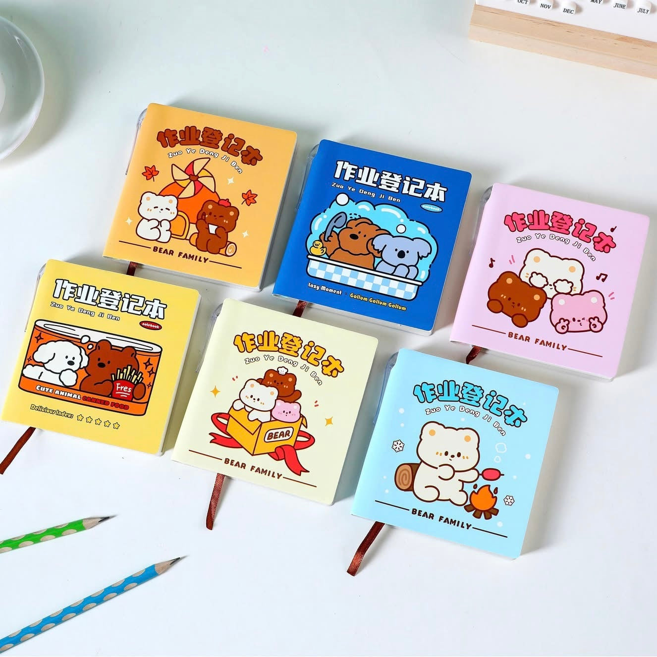 Kawaii Mini Planner Diary W Pen