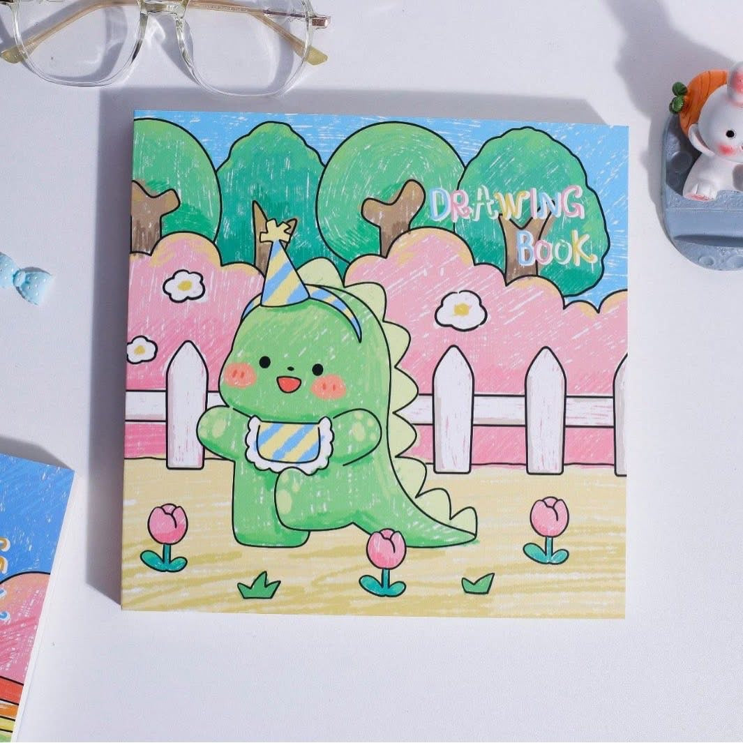 Kids Coloring Book With Sketch Pens