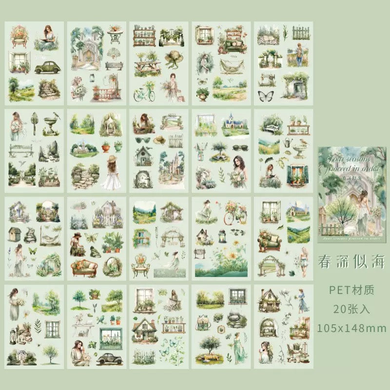Seasonal Deco Sticker Book
