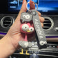 Ostrich Keychain