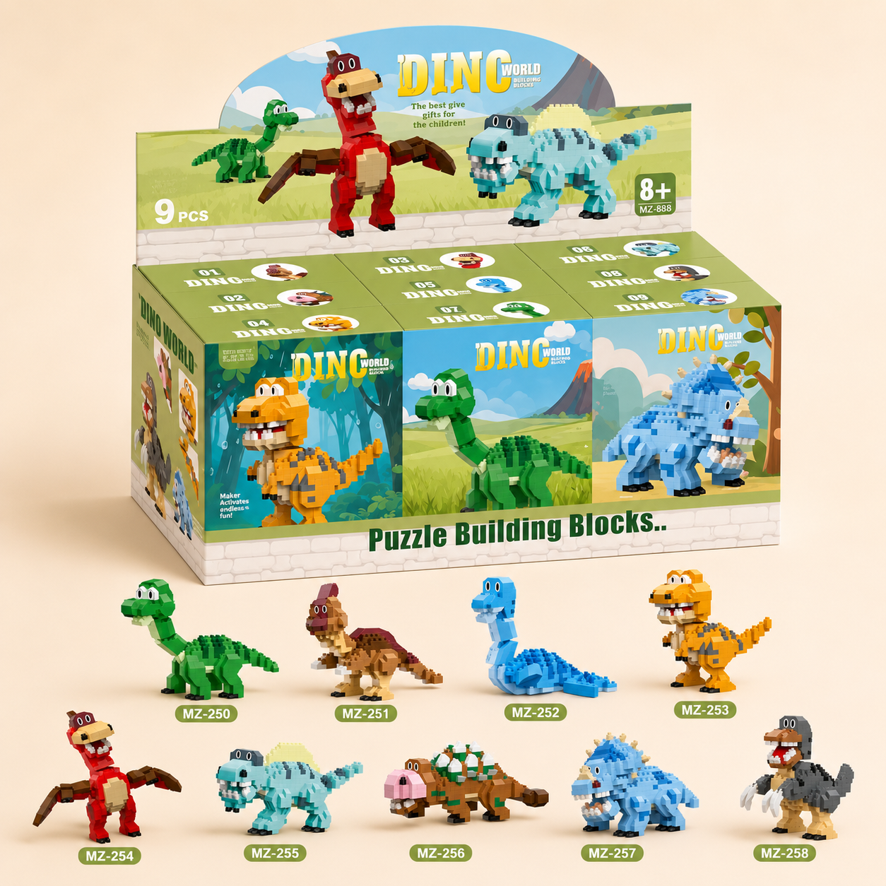 Dino Lego Set