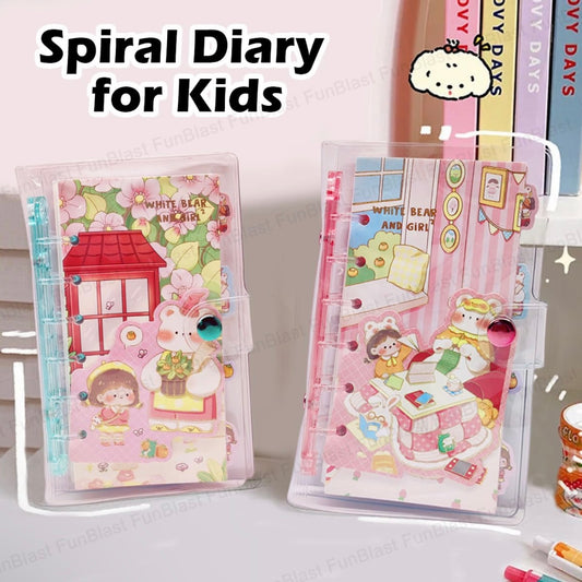 Spiral Diary For Kids