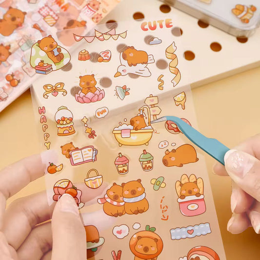 Capybara Deco Sticker