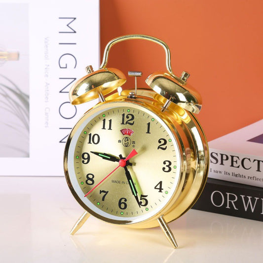 Golden Alarm Clock