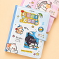 Cute Kitty Magnetic Buckle Diary