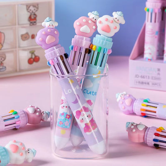 Paw Girlie 10 in 1 Ball Pen