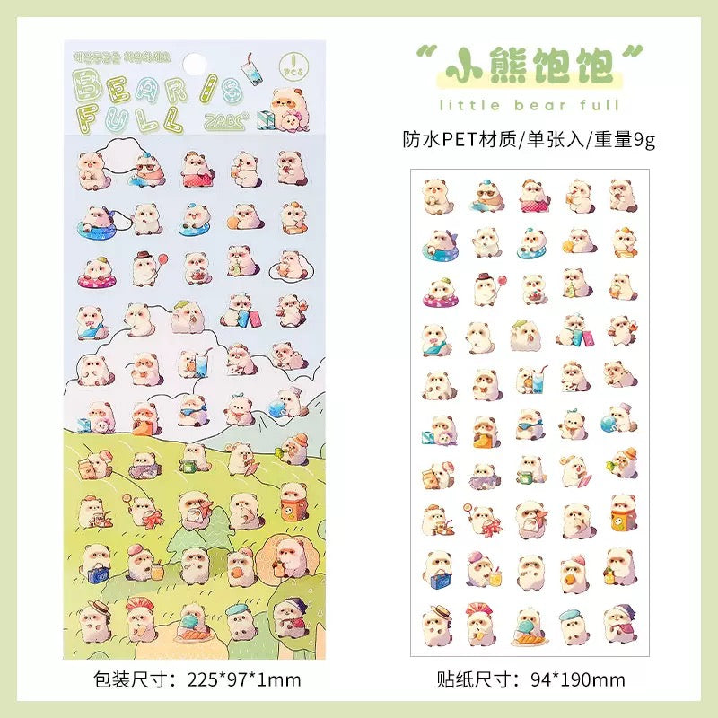 Kawaii Mini Animal Sticker