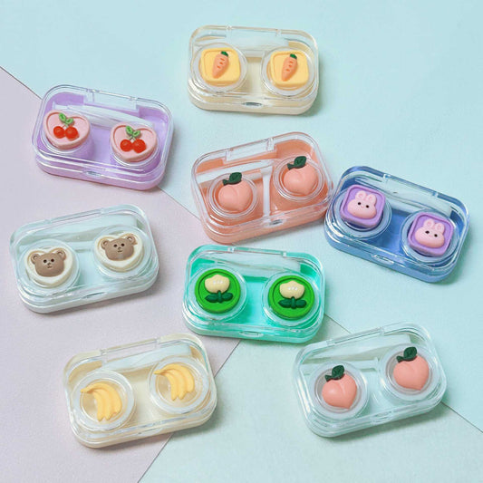 Contact Lens Case With Mirror