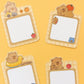 Capybara Sticky Note