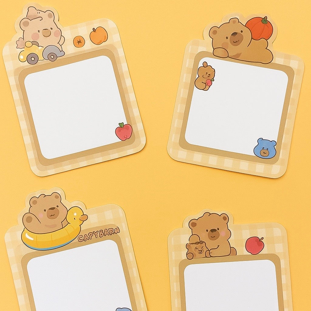 Capybara Sticky Note