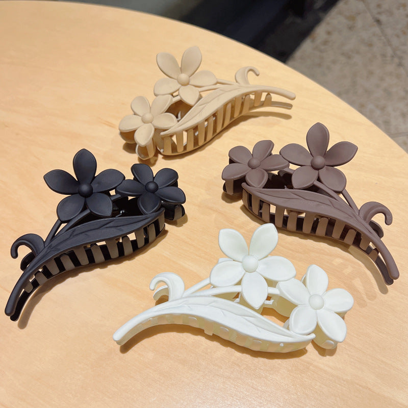 Floral Claw Clips