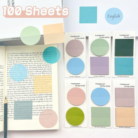 Transparent Pet Sticky Notes