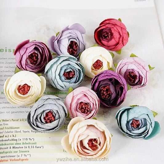 Peonies Flowers 10pcs Set