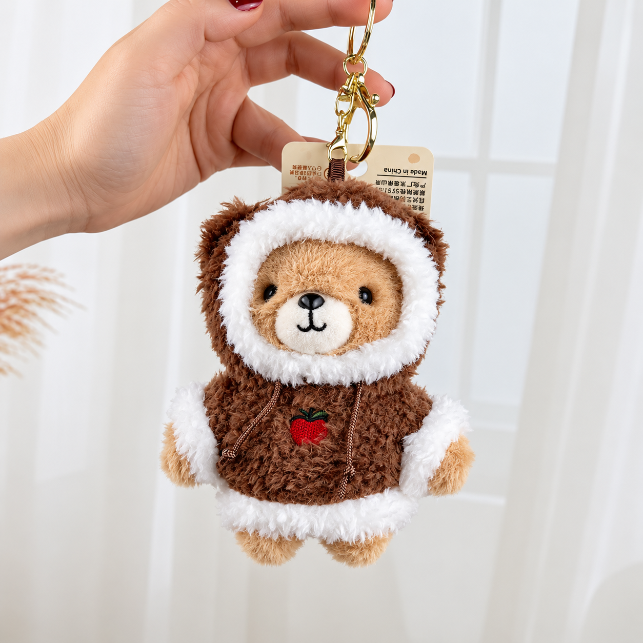 Bear Plush Keychain