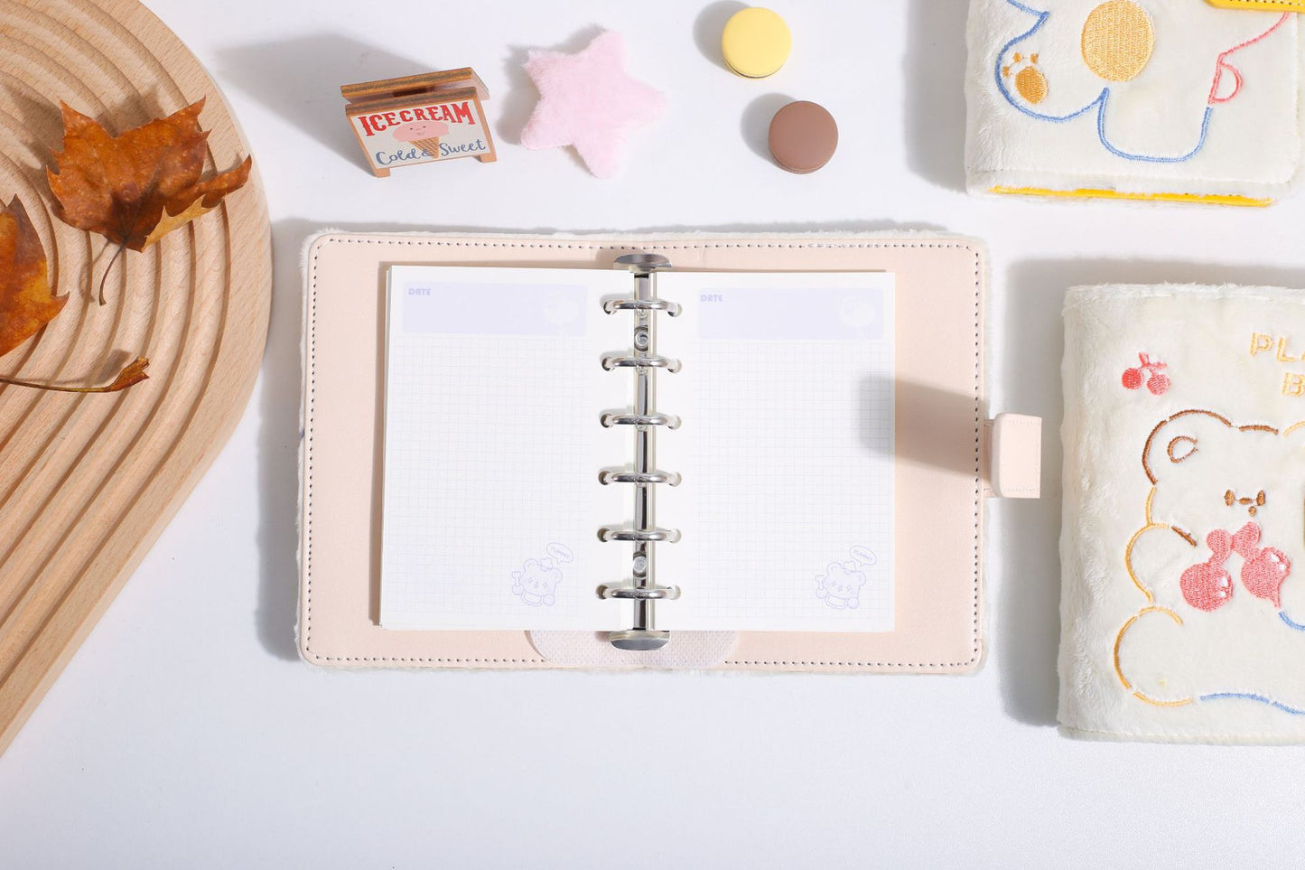 Plush Bear Journaling Diary