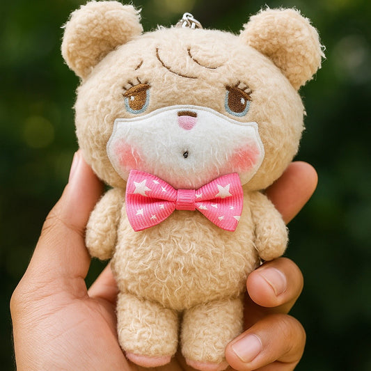 Bear Plush Keychain