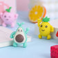 Fruit Eraser 5pcs Set