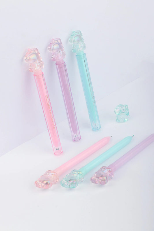 Crystal Unicorn Gel Pen