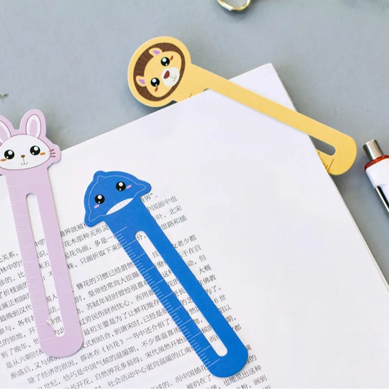 Cute Animal Farm Paper Bookmark