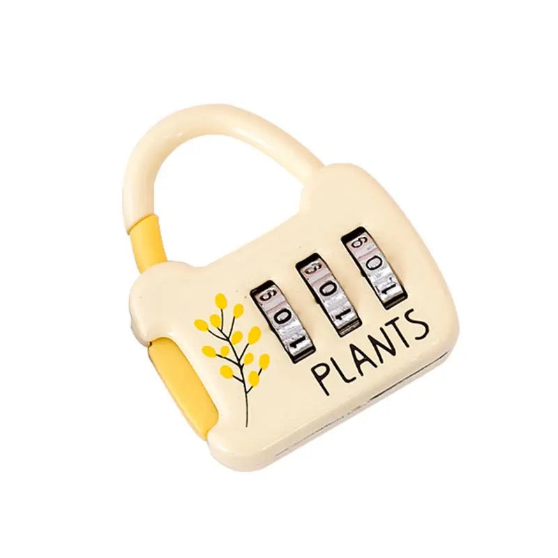 Cute cat & Plant locks