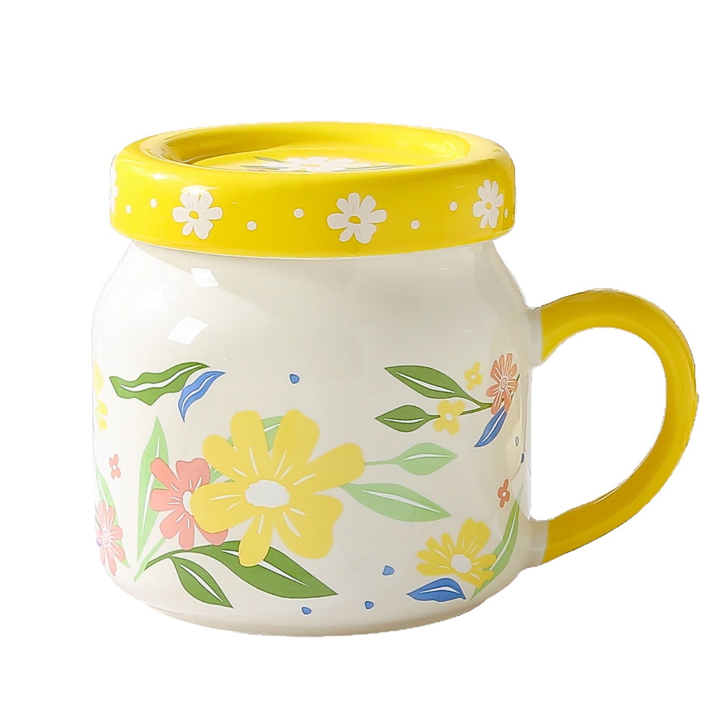Floral Ceramic Mug