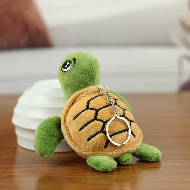 Turtle Plush Keychain