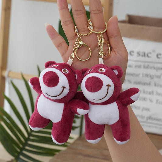 Lotso Bear Plush Keychain