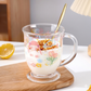 Kawaii Clear Glass Cup