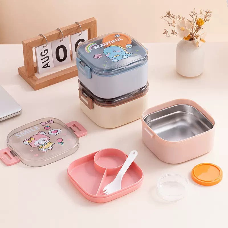 Kawaii Animal Bento Box
