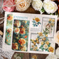 Korean Flower Journal Sticker (4 Sheet)