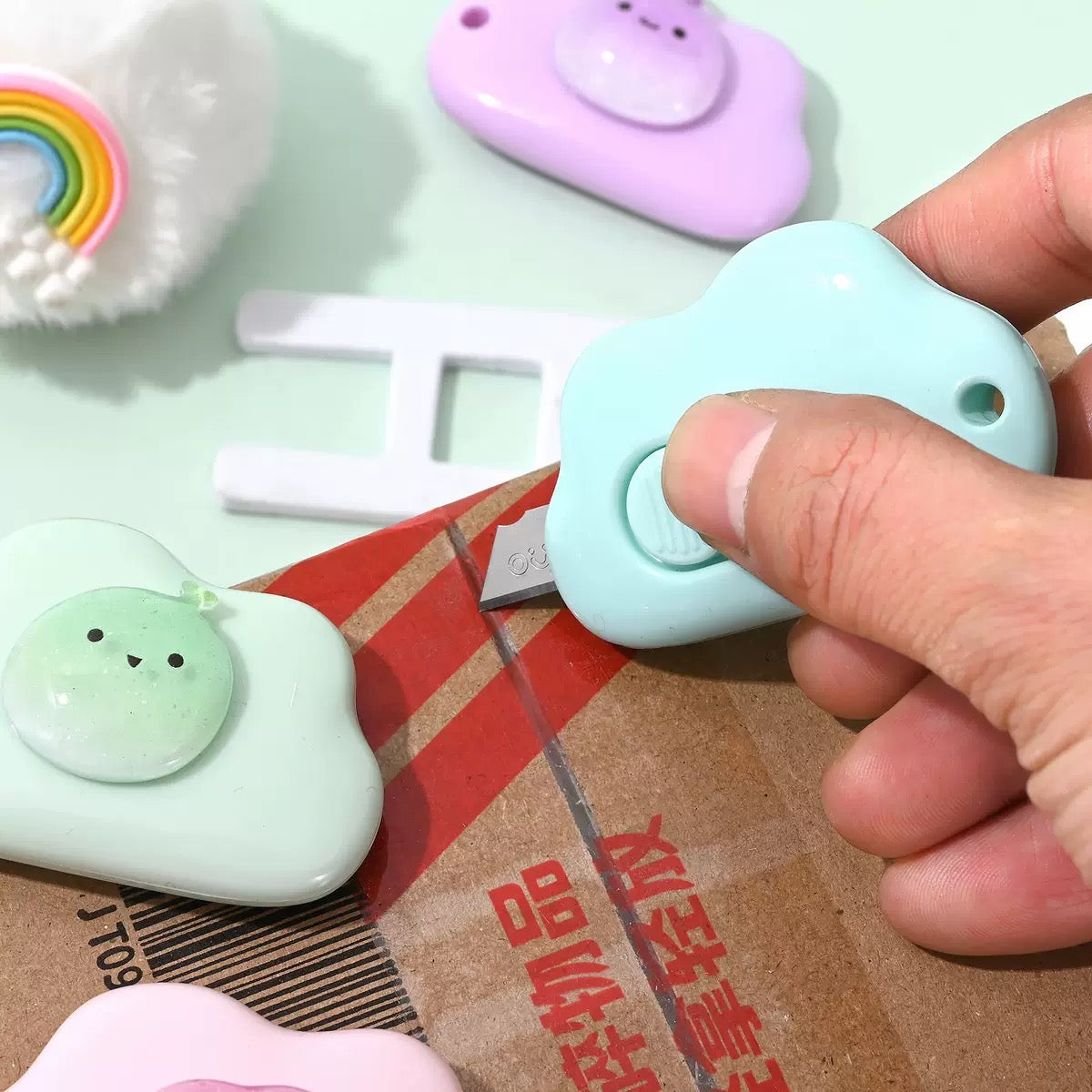 Cloud Pen Cutter With Charm