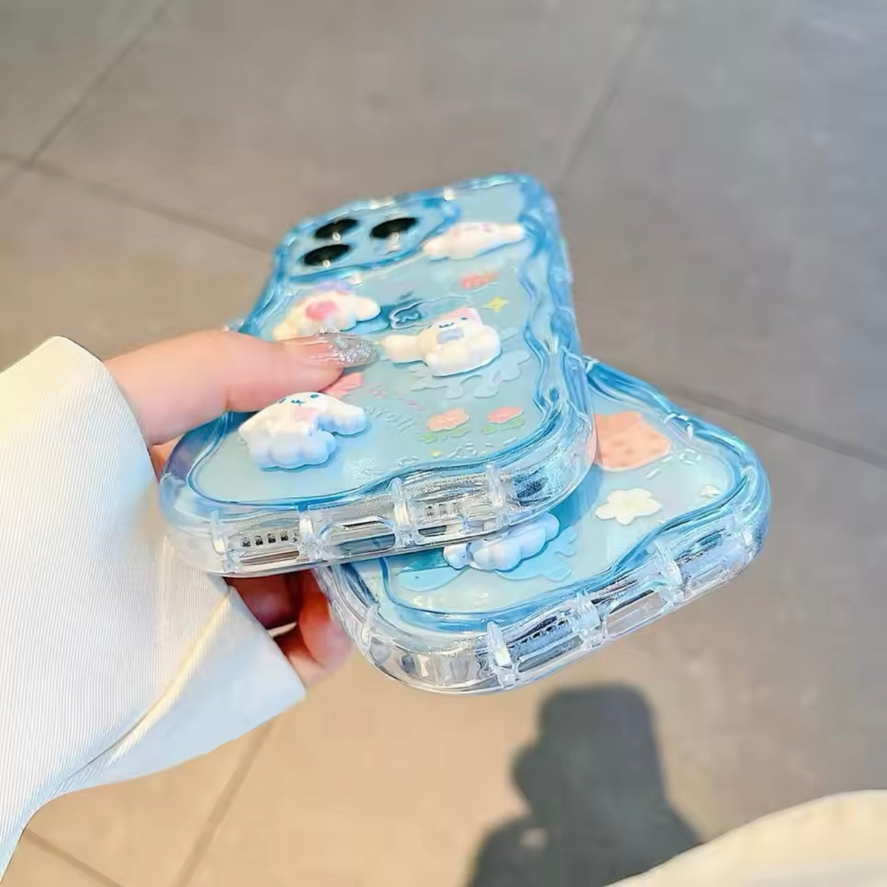 Cinnamoroll Iphone Case With Charm