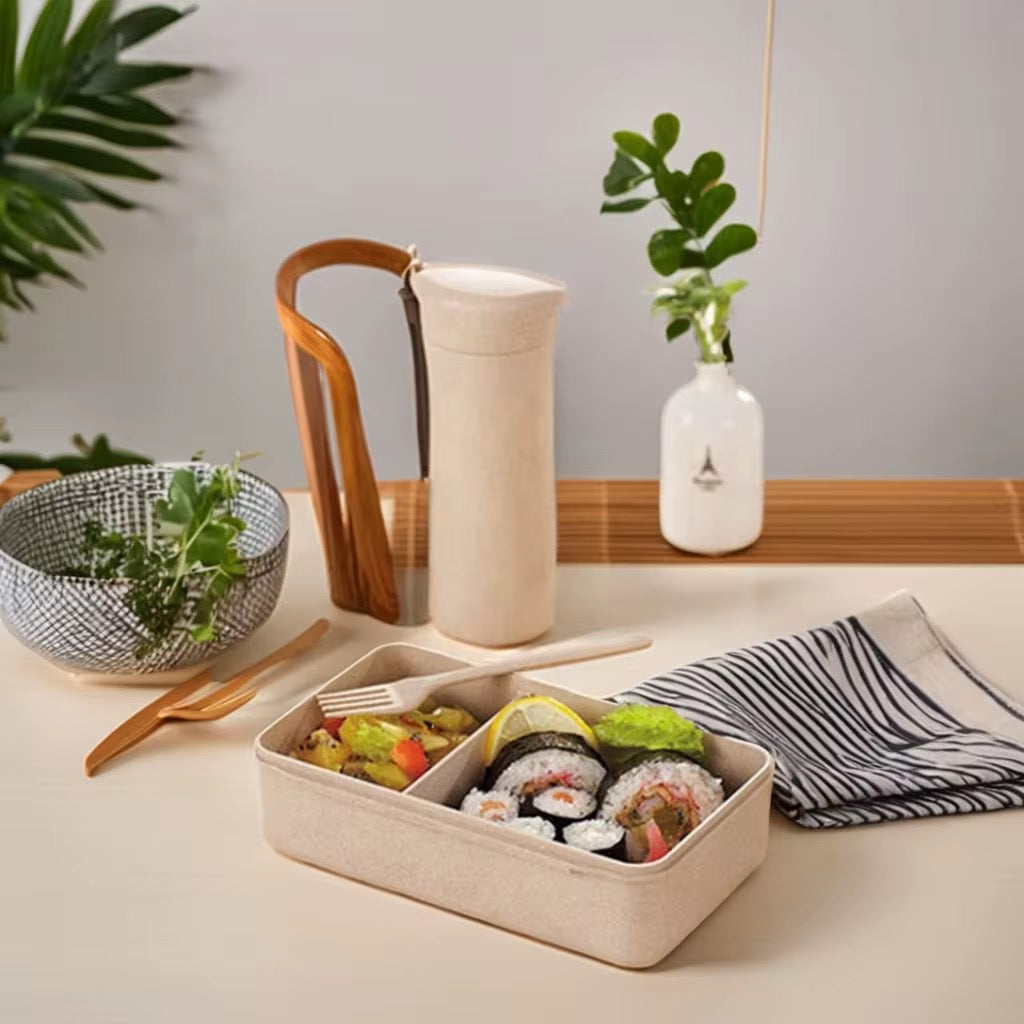 Wheat Straw Fiber Lunch Box