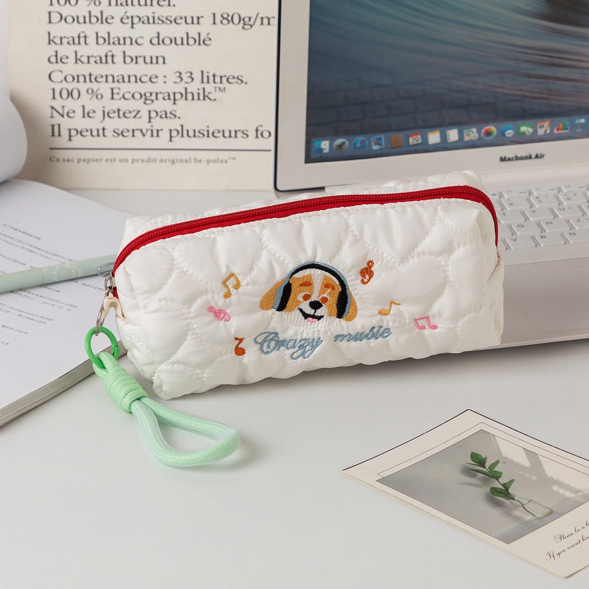 Kawaii Puppy Pencil Case