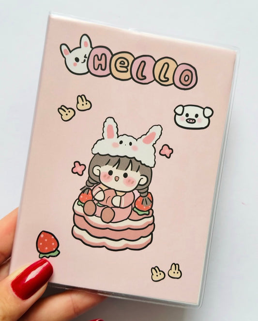 Peach Girly Notebook Set Of (5pcs)