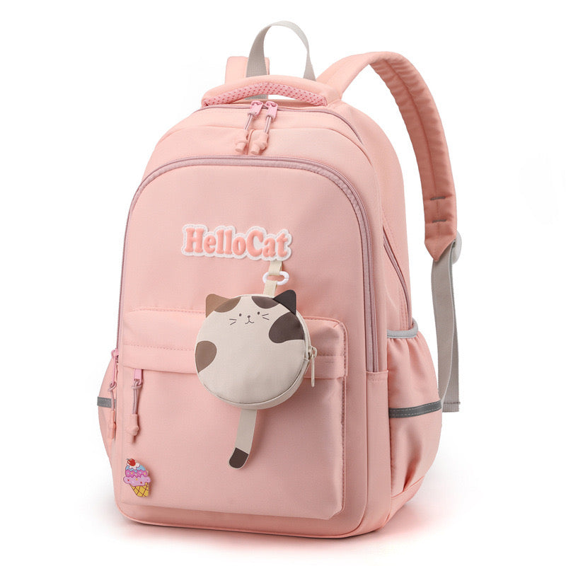 Hello Cat School Bag