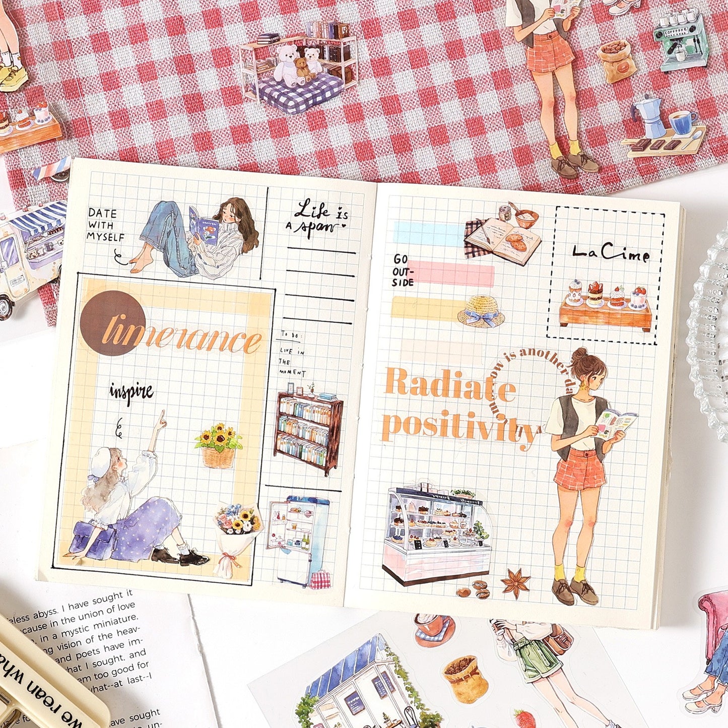 Sweet Life Journal Stickers