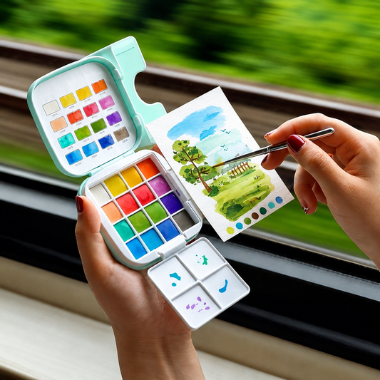 Portable Watercolor Set