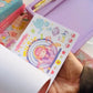 Kawai sticker book with pen cutter