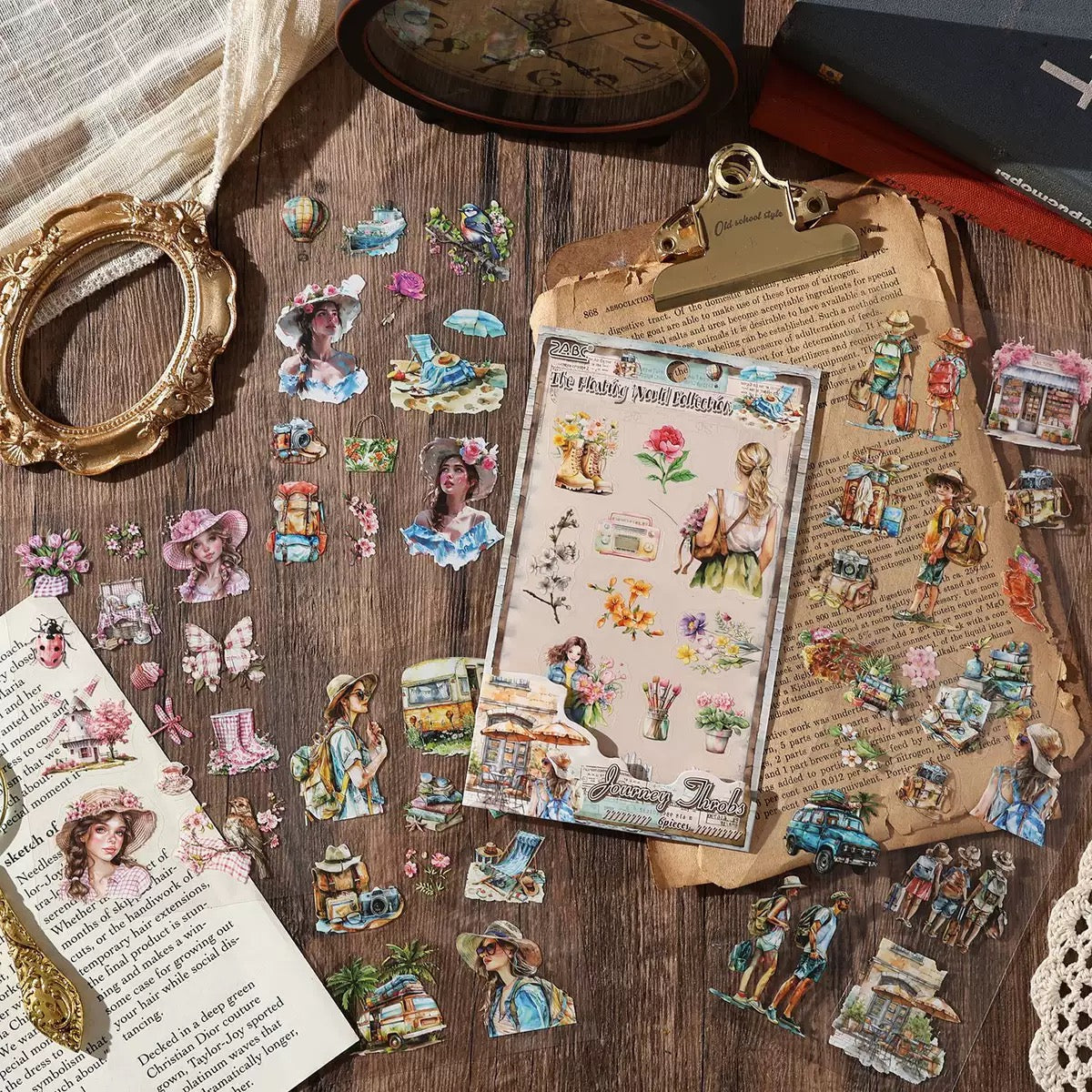 Vintage Story Telling Deco Sticker