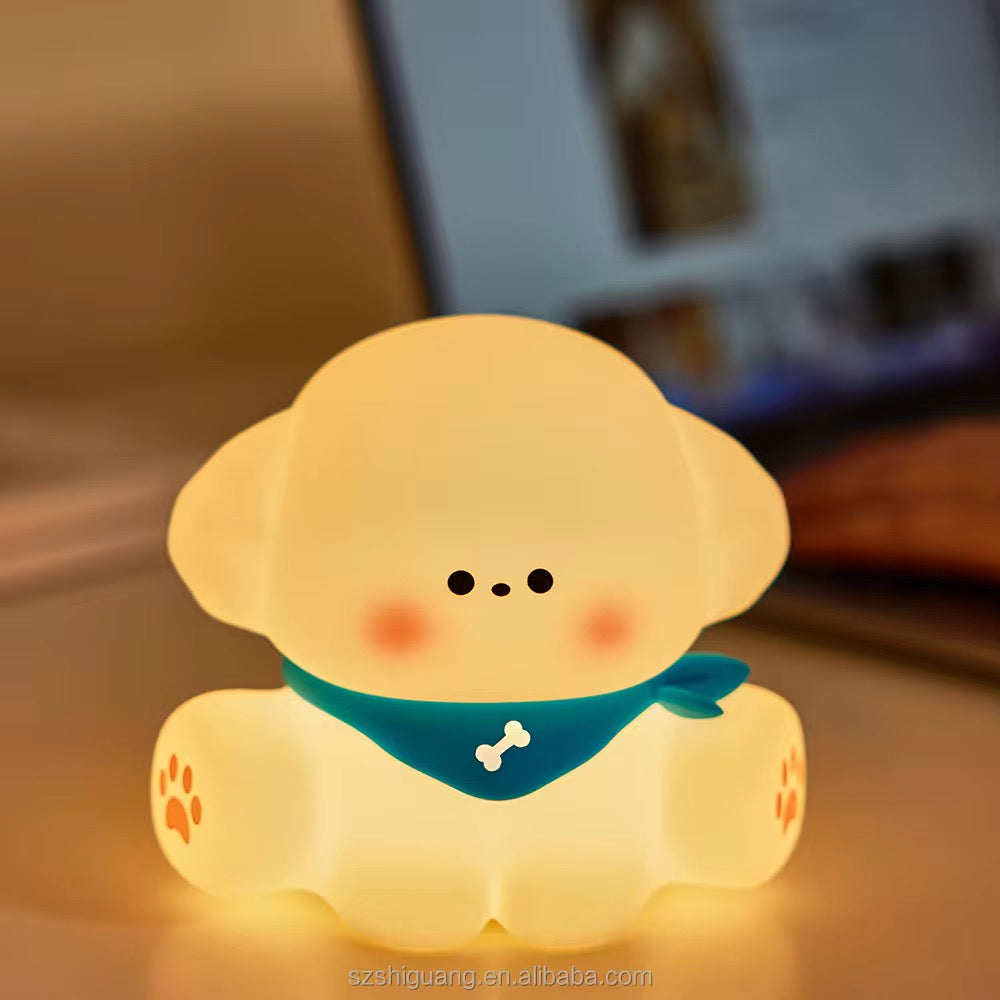 Cute Puppy Silicone Lamp