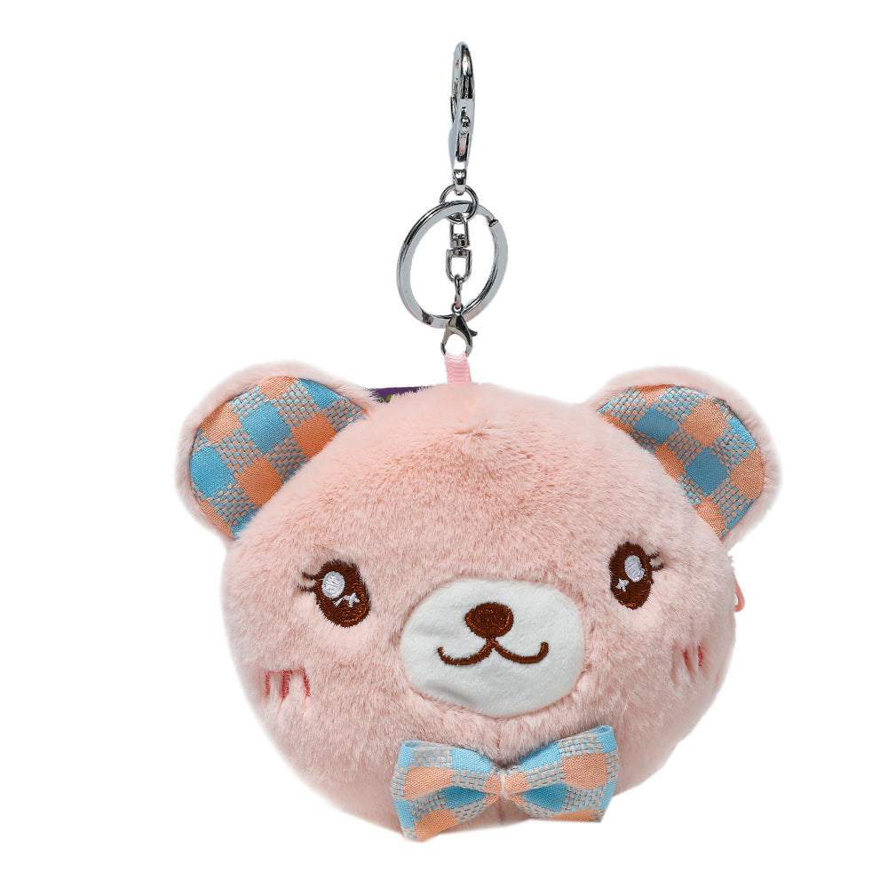 Bear Coin Purse Keychain
